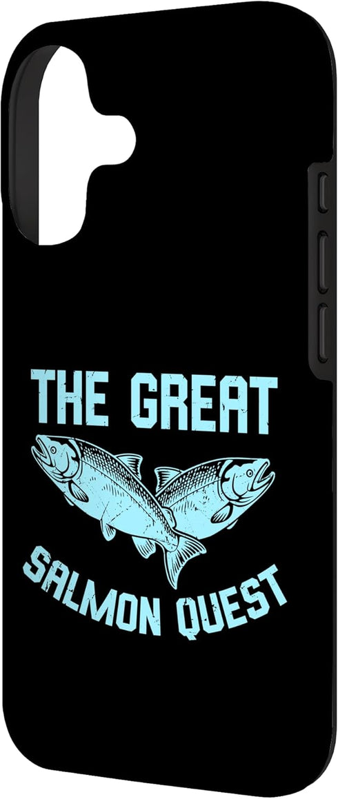 Salmon Fishing Gear 17 The Great Salmon Quest Salmon Fishing Case for iPhone