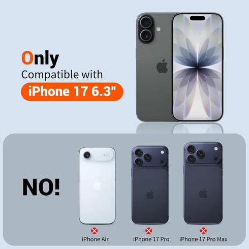 vnnink 17 17, Magnetic for iPhone Case (Compatible with MagSafe) (Camera Control Button) Technical Fabric Nylon Phone
