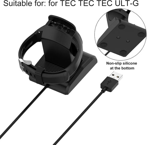 3.2 ft Wire USB Charging Dock Stand for ULT-G Golf Watch, Fast Charging Cable Compatible for TEC ULT-G Smart Watch