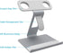 Dual Head Mode Watch Charging Stand Docking Station for Apple Watch Series, Ultra/8/7/6/5/3/2/SE & Airpods