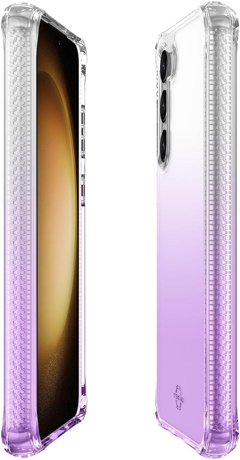Itskins for Samsung Galaxy S23+ HYBRID R // OMBRE Protective Phone Case, Slim Anti-Yellowing Heavy Duty Shockproof