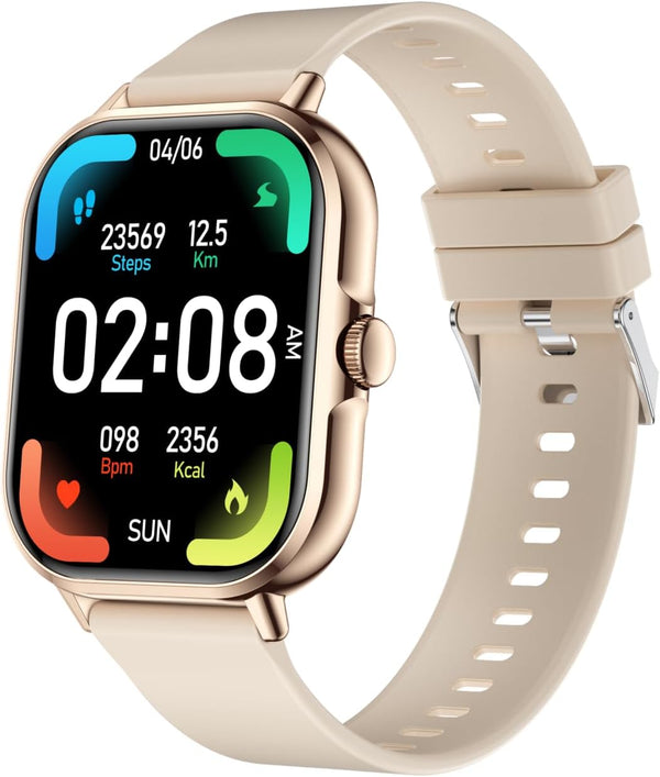 Smart Watch for Women Men, 2.01" with Heart Rate Monitor, Blood Oxygen, Sleep Monitor, Fitness Tracker, IP67