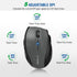 E-YOOSO 2PCS Wireless Mouse, 2.4G Portable USB Mice, 18 Months Battery Life, 5-Level 4800 DPI for Laptop, PC, Mac