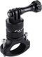PULUZ Bike Camera Handlebar Mount for GoPro Hero 12/11/10/9/8/7/6, 360 Degree Rotation Aluminum Bicycle Bracket for DJI