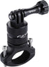 PULUZ Bike Camera Handlebar Mount for GoPro Hero 12/11/10/9/8/7/6, 360 Degree Rotation Aluminum Bicycle Bracket for DJI