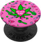 Pink Stoner Girl Weed Phone Grip, Cute Marijuana 420 Gift, PopSockets PopGrip for Phones & Tablets