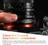 K&F Concept FD to E Mount Lens Adapter for Canon FD FL Mount Lens to E NEX Mount Cameras, Compatible with Sony