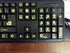 Sovereign GA 3 Keyboard Stickers Big Bright Luminescent Symbols. Will Not Wear or Fade. Yr. Warranty. Great for Sight