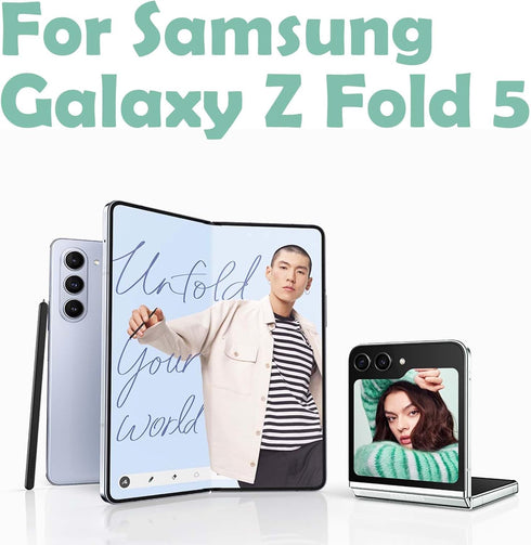 2 Pcs Galaxy Z Fold 5 S Pen Fold Edition for Samsung Galaxy Z Fold 5/6 5G, Slim S Pen Galaxy S Pen 5/6 Fold Edition,