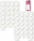 2 PCS Silicone Suction Cup Phone Case Card Holder - Hands-Free, Sturdy
