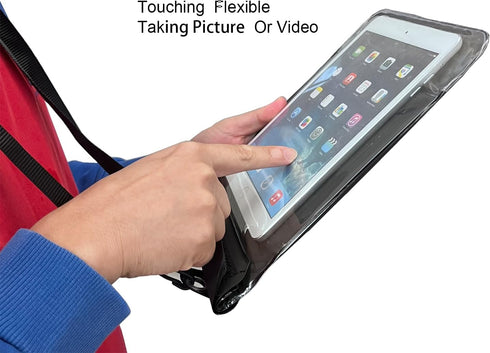 Floating Waterproof Tablet Case for iPad Pro, Galaxy Tab S9, Dry eReader Bag Pouch for Kindle