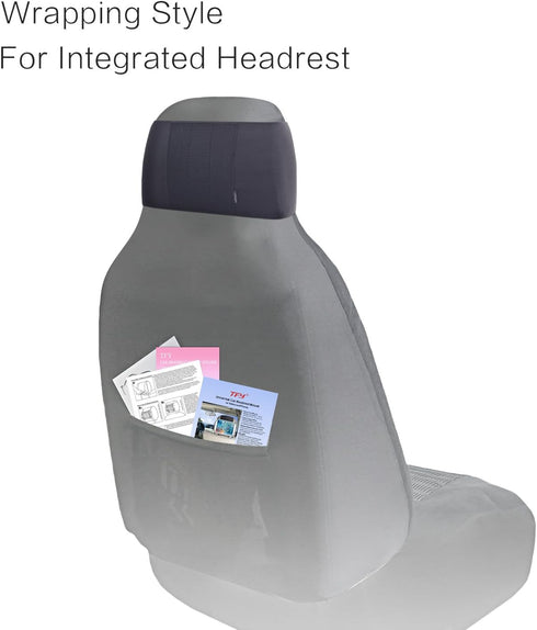 TFY Car Headrest Mount for 7-10 inch Fire, Fire HD, Kindle Tablets, Angle Adjustable Holder