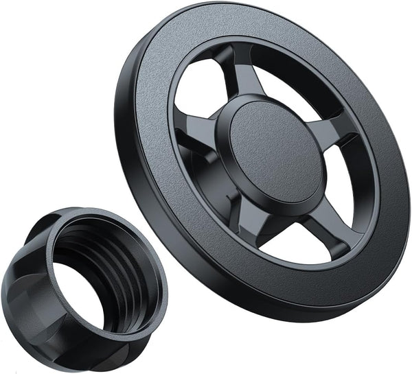 KRAJEWS Magnetic Ball Mount Adapter Compatible with MagSafe, 360 Degree Rotating Mount Fits