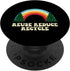 PopSockets Grip and Stand for Phones and Tablets - Reuse Reduce Recycle Trees Rainbow Retro Earth Day 2020 Gift