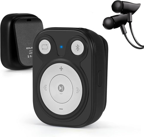 BEIGRAD Mini MP3 Player with Bluetooth 5.3, 64GB Portable Music Player with Sports