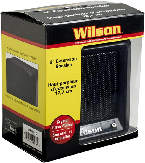 Wilson 305600BLK Black 22 Gauge Steel CB Extension Speaker