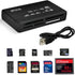 NAKVMN USB 2.0 All in One PC Memory Card Reader Adapter and Write