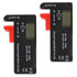 2 Pack Battery Tester, Digital LCD Universal Battery Tester for AA AAA C D 9V 3.7V Button Cell