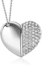 Kayllesine USB 2.0 Flash Drive,Cute Romantic Heart Shape USB Memory Stick,Thumb Drive for