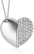 Kayllesine USB 2.0 Flash Drive,Cute Romantic Heart Shape USB Memory Stick,Thumb Drive for