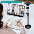 Henngan C922 C930e C920S C920 C615 C960 C920x 4K N60, 1/4" Webcam Stand with Phone Holder, Extendable Desktops Tripod