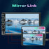 KUNFINE 7" Single Din Car Stereo Audio BT MP5 Player, USB FM Multimedia Radio with Reverse Camera and Steering Wheel