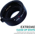 Movo/Kooka AF 25mm Macro Extension Tube for Canon EOS DSLR Cameras