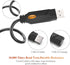 ELECTOP USB Splitter, 2 Ports USB A Hub, Dual Female Y Charging Splitter Cord for iOS & Android Data Sync