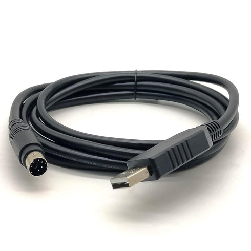 USB RS232 to Mini Din 6Pin Male Cable, 1.8 Meter