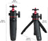 Wurkkos 360 1/4" CL01 HD02 DL08 Mini Telescopic Tripod, Handheld Stand with Flexible Ball Head and Screw for Camping