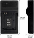 DMW-BCM13 USB Charger for Panasonic DMC-TZ55, DMC-TZ60, DMC-TZ61, DMC-FT5, DMC-TS5, DMC-TZ70, DMC-ZS40, DMC-ZS50 Camera