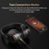 Hybrid Active Noise Cancelling Headphones with Microphone, HiFi Stereo Over-Ear Headphones, Deep Bass