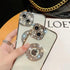 Casechics Luxury Glitter Bling Case for iPhone 11, Rhinestone Bumper Camera Lens Protection, Gold