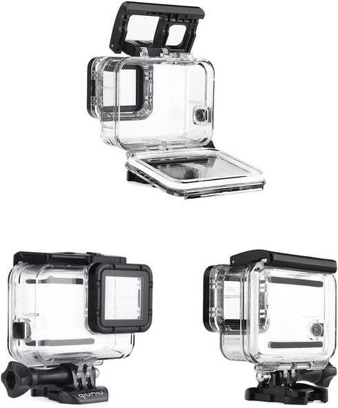 Waterproof Housing Case for GoPro Hero 5 6 7 Black - Underwater Photography Filters, Waterproof up to 147 Feet