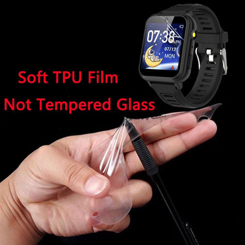 6 Pack Compatible with Phyulls S16 1.54'' Screen Protector Film for Cosjoype S16 Smartwatch, Anti-Scratch Foils