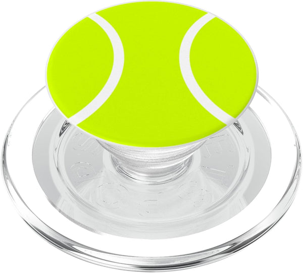 Tennis Ball PopSockets PopGrip for Tennis Lovers and Players: Swappable Grip for Phones & Tablets, MagSafe