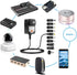 Powseed Universal AC Adapter, 3V to 12V, 12W AC/DC Power Adapter for Household Electronics, Routers, Speakers