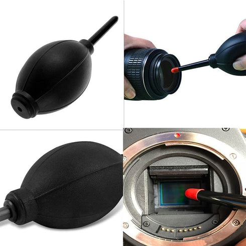 LQMBABY Camera Lens Cleaning Kit, Professional DSLR Lens Cleaning Tool with Waterproof Storage Bag, Air Dust Blower