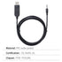 Cutesliving 3.5mm Programming FT232RL 5V (1.0M, USB to CI-V Cable - USB UART TTL Adapter for Amateur Radios - CAT