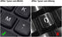 3PCS Universal English Keyboard Letter Stickers, Replacement Stickers with Black Background and White Lettering