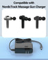27V Charger Replacement for Nordic Track Massage Gun, PulseTech NTPCGN20, 6FT Power Cord