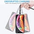 Terasako 5-Pack Magnetic Charging Cable (3/3/6/6/10FT) - 540° Rotating, LED Light, 90° Angle, Nylon-Braided (Black)
