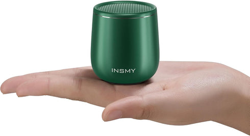 INSMY Small Bluetooth Speaker, Waterproof Mini Portable Wireless Speaker, Punchy Bass Rich Audio