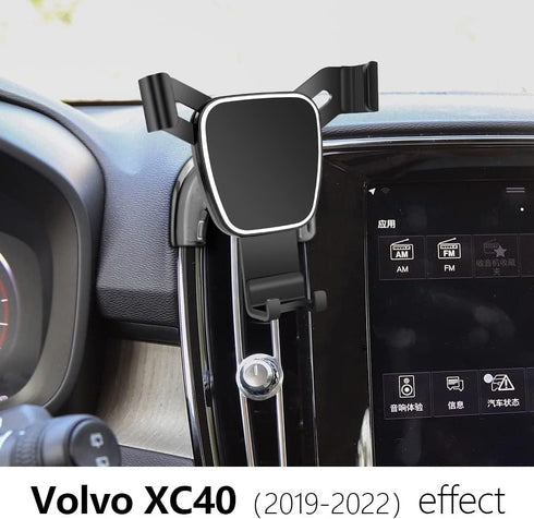 Car Phone Holder for Volvo XC40 2019-2025 SUV Auto Accessories Navigation Bracket Mobile Cell Phone Mount