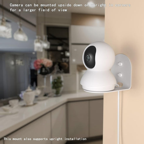 Aluminum Wall Mount for TP-Link Tapo C210 C200 Security Camera, Best Range of Motion without Ceiling Mounting