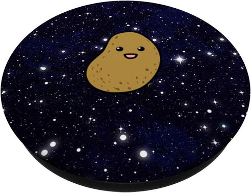 Potato Galaxy Art Graphic PopSockets PopGrip: Swappable Grip for Phones & Tablets