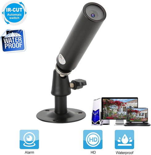 Tangxi 1080P 2MP 0.0001 AHD Cylinder Camera, Full High Definition Micro Wired Security Camera,AV & BNC Cylinder Camera