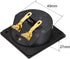 uxcell 2-Way Square Speaker Box Terminal Binding Post, Stereo Screw Cup Connectors for Subwoofer Plugs (Black, 2pcs)