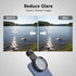 Generic 52mm 17 16 15 14 13 12 11 Clip-on CPL Phone Camera Lens Filter Kit, Circular Polarizer Polarizing Filter
