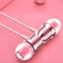 Rose Gold Earbuds: Girls Pink Wired Earphones with Mic & Volume Control, 3.5mm for Smartphones, MP3, Tablet, Laptop.